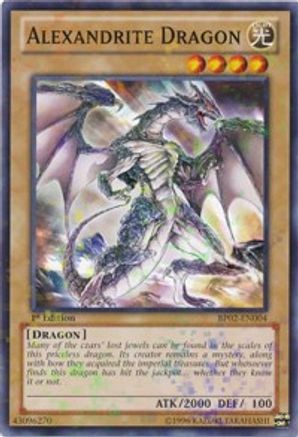 Alexandrite Dragon (Mosaic Rare) (BP02-EN004) - Battle Pack 2: War of the Giants 1st Edition - Premium Yugioh Single from Konami - Just $0.69! Shop now at Game Crave Tournament Store