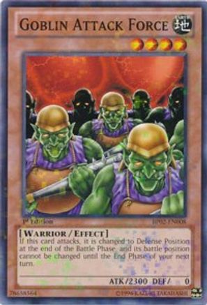 Goblin Attack Force (Mosaic Rare) (BP02-EN008) - Battle Pack 2: War of the Giants 1st Edition - Premium Yugioh Single from Konami - Just $0.38! Shop now at Game Crave Tournament Store