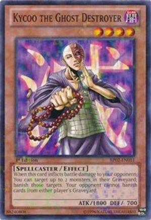 Kycoo the Ghost Destroyer (Mosaic Rare) (BP02-EN011) - Battle Pack 2: War of the Giants Unlimited - Premium Yugioh Single from Konami - Just $2.58! Shop now at Game Crave Tournament Store