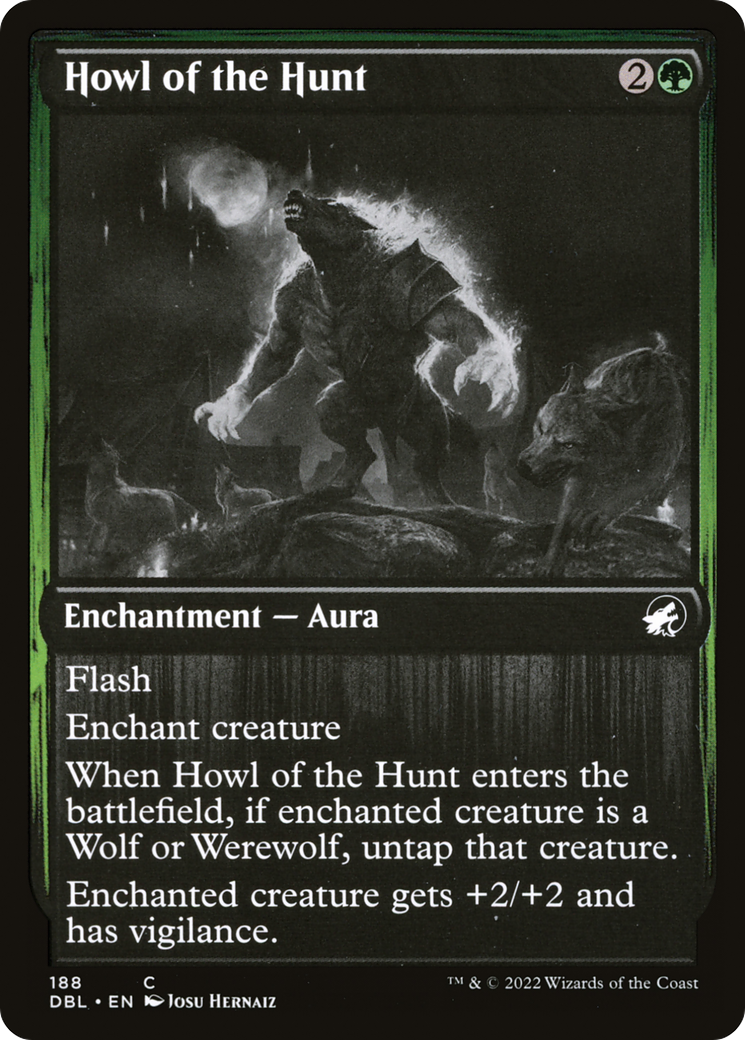 Howl of the Hunt (DBL-188) - Innistrad: Double Feature Foil - Premium MTG Single from Wizards of the Coast - Just $0.35! Shop now at Game Crave Tournament Store