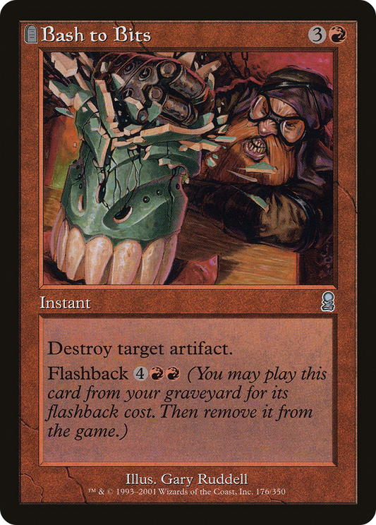 Bash to Bits (ODY-176) - Odyssey: (tombstone) - Premium MTG Single from Wizards of the Coast - Just $0.08! Shop now at Game Crave Tournament Store