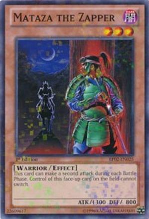 Mataza the Zapper (Mosaic Rare) (BP02-EN025) - Battle Pack 2: War of the Giants 1st Edition - Premium Yugioh Single from Konami - Just $0.87! Shop now at Game Crave Tournament Store