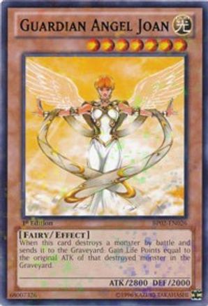 Guardian Angel Joan (Mosaic Rare) (BP02-EN026) - Battle Pack 2: War of the Giants Unlimited - Premium Yugioh Single from Konami - Just $0.78! Shop now at Game Crave Tournament Store
