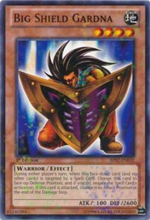Big Shield Gardna (Mosaic Rare) (BP02-EN032) - Battle Pack 2: War of the Giants 1st Edition - Premium Yugioh Single from Konami - Just $0.25! Shop now at Game Crave Tournament Store