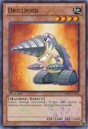 Drillroid (Mosaic Rare) (BP02-EN038) - Battle Pack 2: War of the Giants 1st Edition - Premium Yugioh Single from Konami - Just $0.35! Shop now at Game Crave Tournament Store