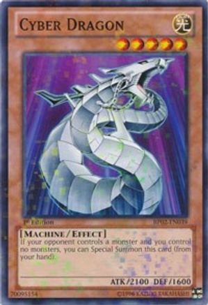Cyber Dragon (Mosaic Rare) (BP02-EN039) - Battle Pack 2: War of the Giants Unlimited - Premium Yugioh Single from Konami - Just $1.36! Shop now at Game Crave Tournament Store
