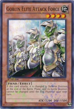 Goblin Elite Attack Force (Mosaic Rare) (BP02-EN040) - Battle Pack 2: War of the Giants 1st Edition - Premium Yugioh Single from Konami - Just $0.31! Shop now at Game Crave Tournament Store