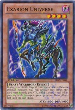 Exarion Universe (Mosaic Rare) (BP02-EN041) - Battle Pack 2: War of the Giants Unlimited - Premium Yugioh Single from Konami - Just $0.37! Shop now at Game Crave Tournament Store