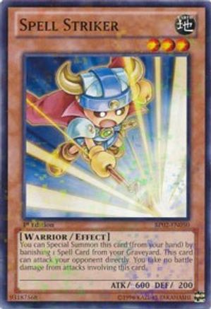 Spell Striker (Mosaic Rare) (BP02-EN050) - Battle Pack 2: War of the Giants Unlimited - Premium Yugioh Single from Konami - Just $0.60! Shop now at Game Crave Tournament Store