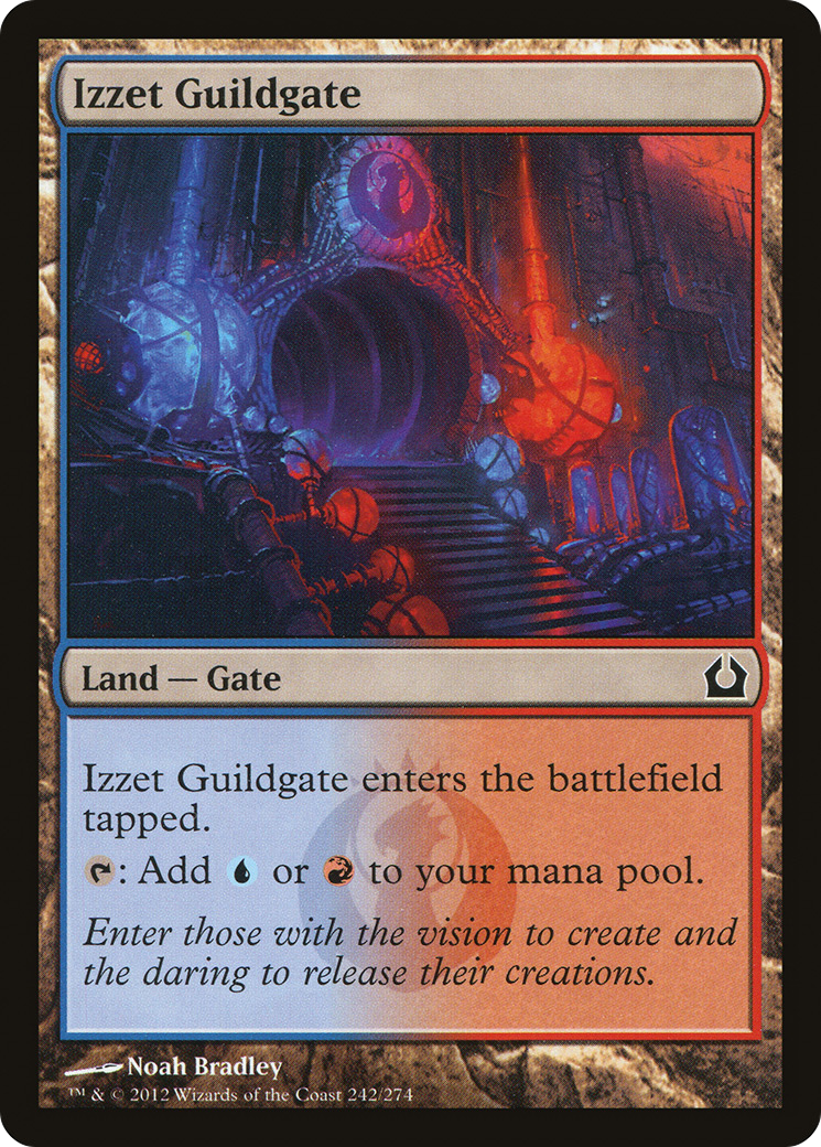Izzet Guildgate (RTR-242) - Return to Ravnica - Premium MTG Single from Wizards of the Coast - Just $0.08! Shop now at Game Crave Tournament Store
