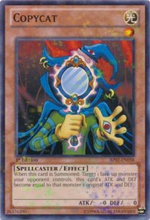 Copycat (Mosaic Rare) (BP02-EN058) - Battle Pack 2: War of the Giants Unlimited - Premium Yugioh Single from Konami - Just $0.28! Shop now at Game Crave Tournament Store