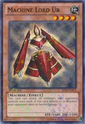 Machine Lord Ur (Mosaic Rare) (BP02-EN072) - Battle Pack 2: War of the Giants Unlimited - Premium Yugioh Single from Konami - Just $0.06! Shop now at Game Crave Tournament Store