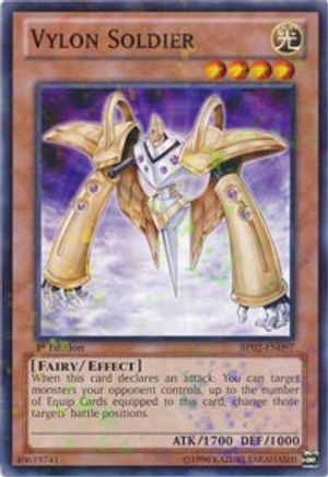 Vylon Soldier (Mosaic Rare) (BP02-EN097) - Battle Pack 2: War of the Giants 1st Edition - Premium Yugioh Single from Konami - Just $0.08! Shop now at Game Crave Tournament Store
