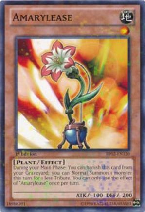 Amarylease (Mosaic Rare) (BP02-EN120) - Battle Pack 2: War of the Giants Unlimited - Premium Yugioh Single from Konami - Just $0.34! Shop now at Game Crave Tournament Store