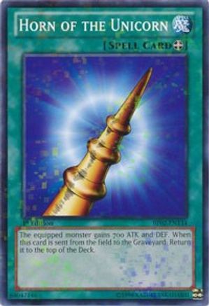 Horn of the Unicorn (Mosaic Rare) (BP02-EN134) - Battle Pack 2: War of the Giants 1st Edition - Premium Yugioh Single from Konami - Just $0.11! Shop now at Game Crave Tournament Store