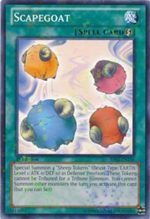 Scapegoat (Mosaic Rare) (BP02-EN136) - Battle Pack 2: War of the Giants Unlimited - Premium Yugioh Single from Konami - Just $0.75! Shop now at Game Crave Tournament Store