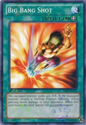 Big Bang Shot (Mosaic Rare) (BP02-EN141) - Battle Pack 2: War of the Giants 1st Edition - Premium Yugioh Single from Konami - Just $0.56! Shop now at Game Crave Tournament Store