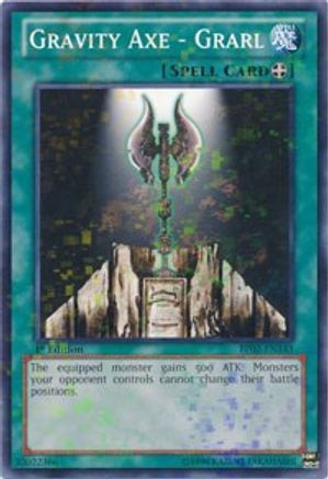 Gravity Axe - Grarl (Mosaic Rare) (BP02-EN143) - Battle Pack 2: War of the Giants 1st Edition - Premium Yugioh Single from Konami - Just $0.25! Shop now at Game Crave Tournament Store