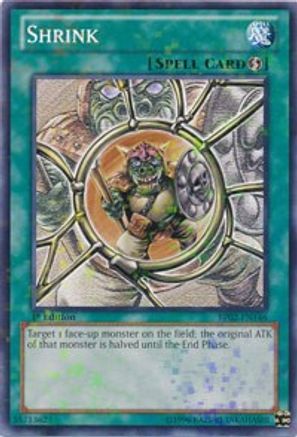 Shrink (Mosaic Rare) (BP02-EN146) - Battle Pack 2: War of the Giants Unlimited - Premium Yugioh Single from Konami - Just $0.69! Shop now at Game Crave Tournament Store