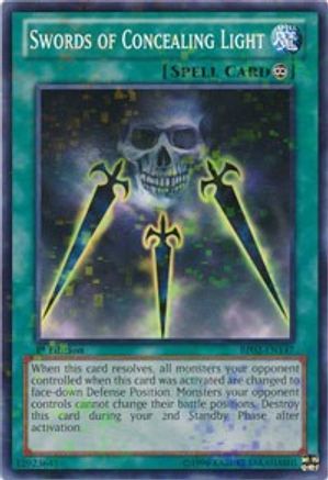 Swords of Concealing Light (Mosaic Rare) (BP02-EN147) - Battle Pack 2: War of the Giants 1st Edition - Premium Yugioh Single from Konami - Just $0.77! Shop now at Game Crave Tournament Store