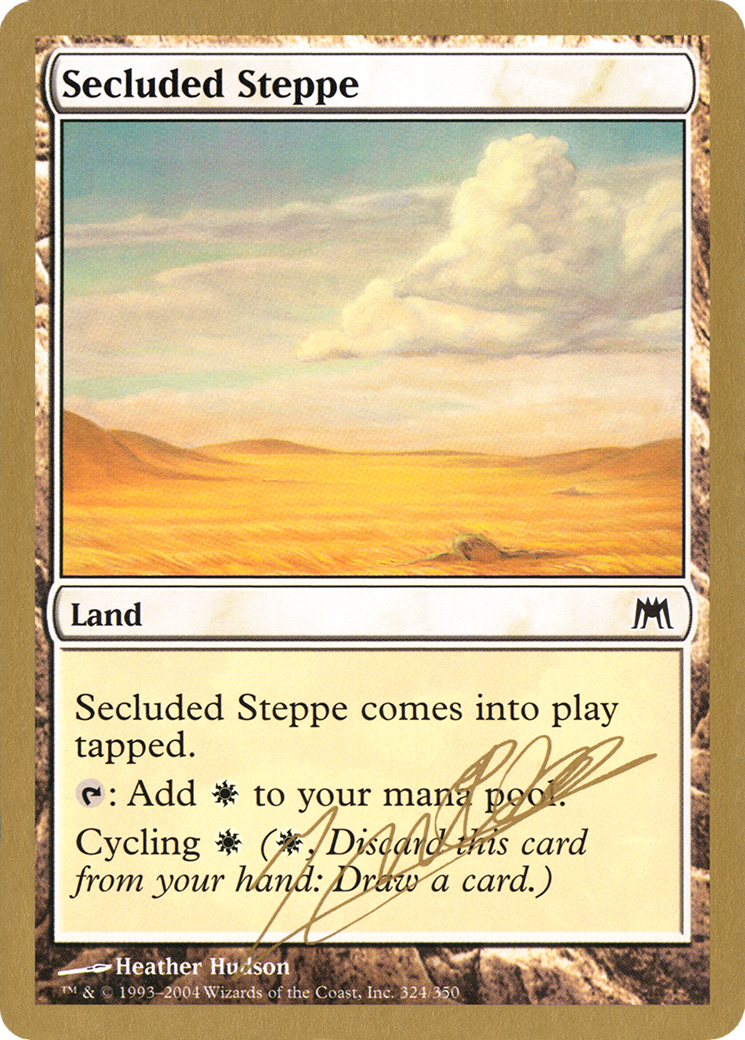 Secluded Steppe (WC04-JN324) - World Championship Decks 2004 - Premium MTG Single from Wizards of the Coast - Just $0.08! Shop now at Game Crave Tournament Store