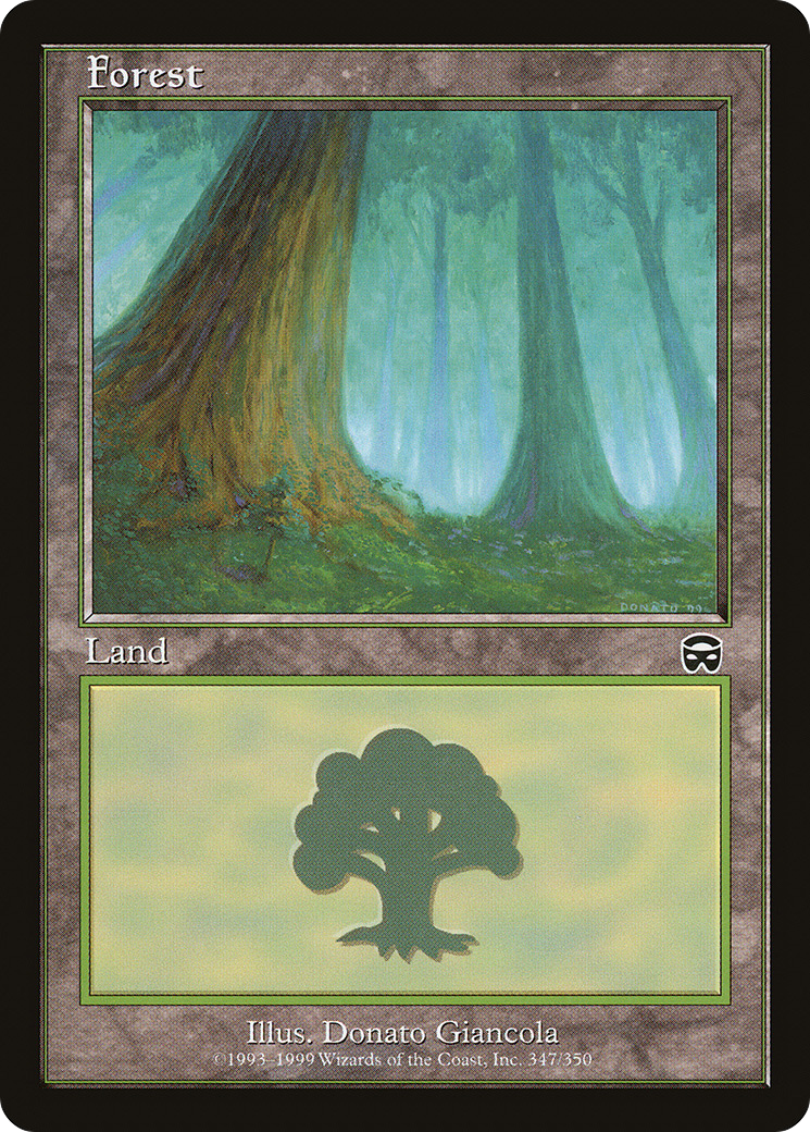 Forest (MMQ-347) - Mercadian Masques - Premium MTG Single from Wizards of the Coast - Just $0.12! Shop now at Game Crave Tournament Store
