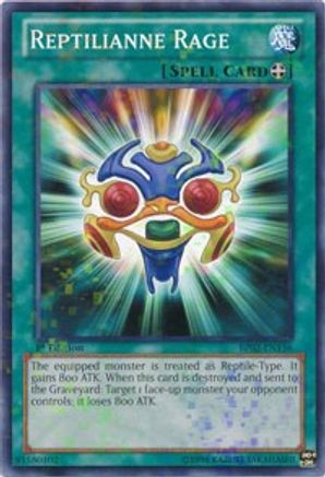 Reptilianne Rage (Mosaic Rare) (BP02-EN156) - Battle Pack 2: War of the Giants Unlimited - Premium Yugioh Single from Konami - Just $0.59! Shop now at Game Crave Tournament Store