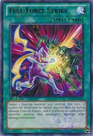 Full-Force Strike (Mosaic Rare) (BP02-EN166) - Battle Pack 2: War of the Giants Unlimited - Premium Yugioh Single from Konami - Just $0.28! Shop now at Game Crave Tournament Store