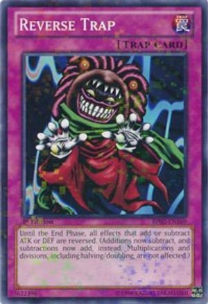 Reverse Trap (Mosaic Rare) (BP02-EN169) - Battle Pack 2: War of the Giants Unlimited - Premium Yugioh Single from Konami - Just $0.25! Shop now at Game Crave Tournament Store