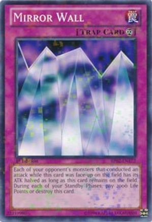 Mirror Wall (Mosaic Rare) (BP02-EN172) - Battle Pack 2: War of the Giants 1st Edition - Premium Yugioh Single from Konami - Just $0.66! Shop now at Game Crave Tournament Store