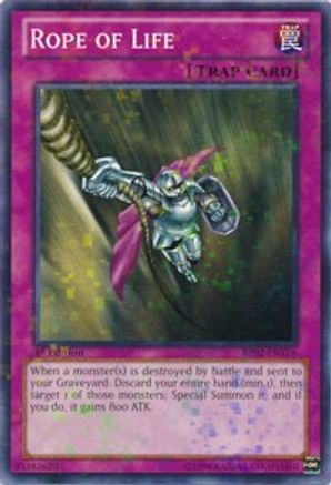 Rope of Life (Mosaic Rare) (BP02-EN176) - Battle Pack 2: War of the Giants 1st Edition - Premium Yugioh Single from Konami - Just $0.25! Shop now at Game Crave Tournament Store