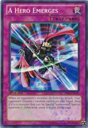 A Hero Emerges (Mosaic Rare) (BP02-EN179) - Battle Pack 2: War of the Giants 1st Edition - Premium Yugioh Single from Konami - Just $0.09! Shop now at Game Crave Tournament Store