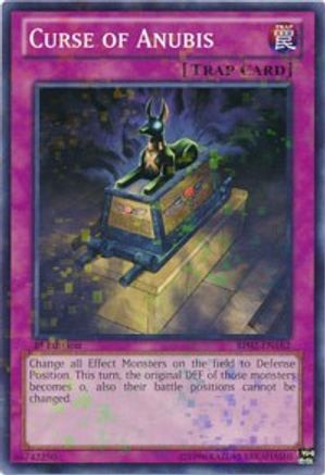 Curse of Anubis (Mosaic Rare) (BP02-EN182) - Battle Pack 2: War of the Giants 1st Edition - Premium Yugioh Single from Konami - Just $0.30! Shop now at Game Crave Tournament Store