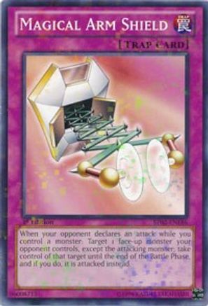 Magical Arm Shield (Mosaic Rare) (BP02-EN186) - Battle Pack 2: War of the Giants Unlimited - Premium Yugioh Single from Konami - Just $0.25! Shop now at Game Crave Tournament Store
