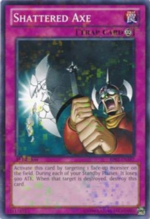 Shattered Axe (Mosaic Rare) (BP02-EN187) - Battle Pack 2: War of the Giants 1st Edition - Premium Yugioh Single from Konami - Just $0.25! Shop now at Game Crave Tournament Store