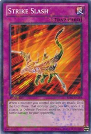 Strike Slash (Mosaic Rare) (BP02-EN189) - Battle Pack 2: War of the Giants Unlimited - Premium Yugioh Single from Konami - Just $0.25! Shop now at Game Crave Tournament Store
