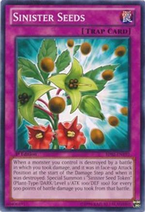 Sinister Seeds (Mosaic Rare) (BP02-EN192) - Battle Pack 2: War of the Giants Unlimited - Premium Yugioh Single from Konami - Just $0.25! Shop now at Game Crave Tournament Store