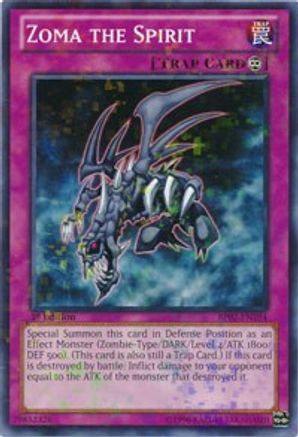 Zoma the Spirit (Mosaic Rare) (BP02-EN194) - Battle Pack 2: War of the Giants 1st Edition - Premium Yugioh Single from Konami - Just $0.57! Shop now at Game Crave Tournament Store