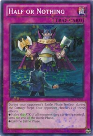 Half or Nothing (Mosaic Rare) (BP02-EN201) - Battle Pack 2: War of the Giants 1st Edition - Premium Yugioh Single from Konami - Just $0.25! Shop now at Game Crave Tournament Store