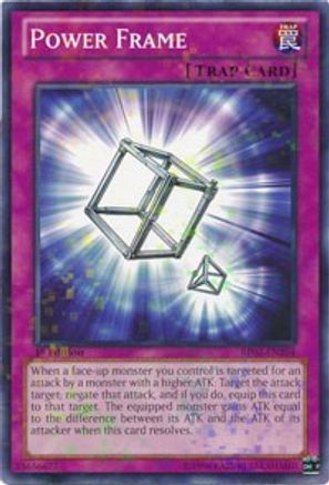 Power Frame (Mosaic Rare) (BP02-EN204) - Battle Pack 2: War of the Giants 1st Edition - Premium Yugioh Single from Konami - Just $0.25! Shop now at Game Crave Tournament Store
