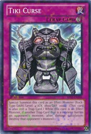Tiki Curse (Mosaic Rare) (BP02-EN209) - Battle Pack 2: War of the Giants Unlimited - Premium Yugioh Single from Konami - Just $4! Shop now at Game Crave Tournament Store