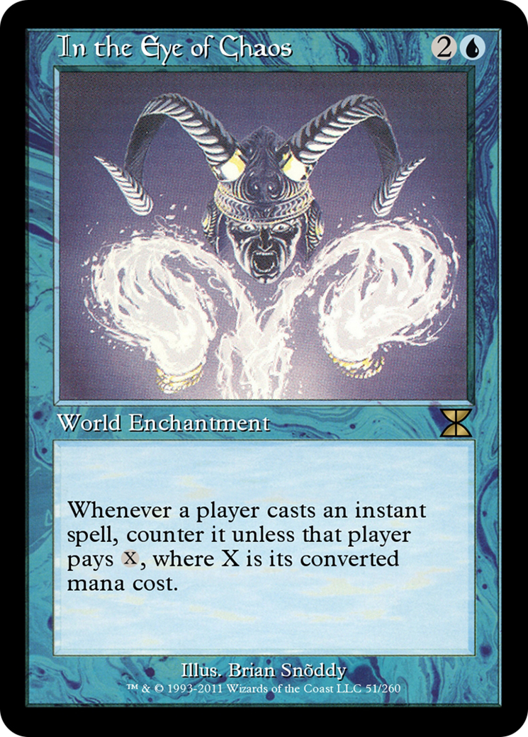 In the Eye of Chaos (ME4-051) - Masters Edition IV - Premium MTG Single from Wizards of the Coast - Just $0! Shop now at Game Crave Tournament Store