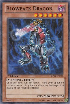 Blowback Dragon (Starfoil) (BP01-EN008) - Battle Pack: Epic Dawn 1st Edition - Premium Yugioh Single from Konami - Just $1.34! Shop now at Game Crave Tournament Store