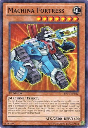 Machina Fortress (Starfoil) (BP01-EN022) - Battle Pack: Epic Dawn 1st Edition - Premium Yugioh Single from Konami - Just $2.10! Shop now at Game Crave Tournament Store