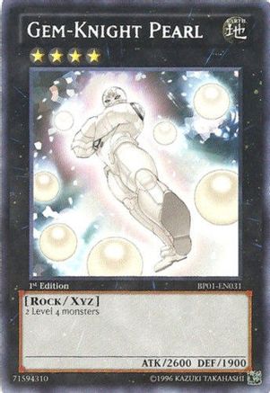 Gem-Knight Pearl (Starfoil) (BP01-EN031) - Battle Pack: Epic Dawn 1st Edition - Premium Yugioh Single from Konami - Just $0.30! Shop now at Game Crave Tournament Store