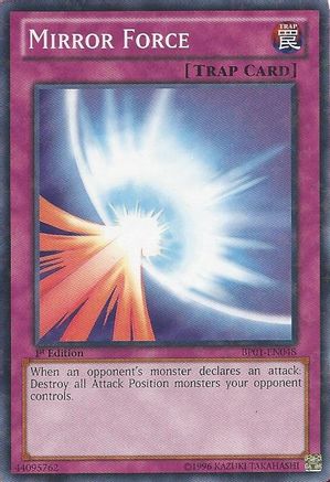 Mirror Force (Starfoil) (BP01-EN048) - Battle Pack: Epic Dawn Unlimited - Premium Yugioh Single from Konami - Just $1.87! Shop now at Game Crave Tournament Store