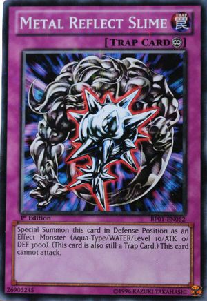 Metal Reflect Slime (Starfoil) (BP01-EN052) - Battle Pack: Epic Dawn Unlimited - Premium Yugioh Single from Konami - Just $0.75! Shop now at Game Crave Tournament Store