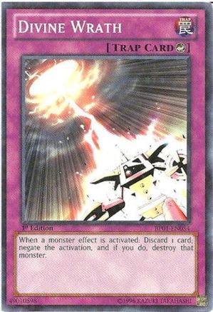 Divine Wrath (Starfoil) (BP01-EN054) - Battle Pack: Epic Dawn Unlimited - Premium Yugioh Single from Konami - Just $0.74! Shop now at Game Crave Tournament Store