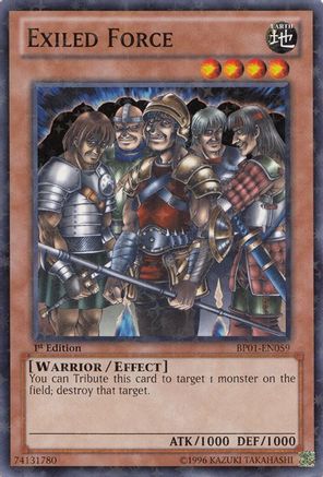 Exiled Force (Starfoil) (BP01-EN059) - Battle Pack: Epic Dawn Unlimited - Premium Yugioh Single from Konami - Just $0.52! Shop now at Game Crave Tournament Store