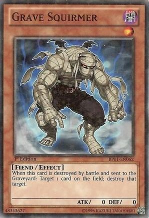 Grave Squirmer (Starfoil) (BP01-EN062) - Battle Pack: Epic Dawn Unlimited - Premium Yugioh Single from Konami - Just $0.25! Shop now at Game Crave Tournament Store